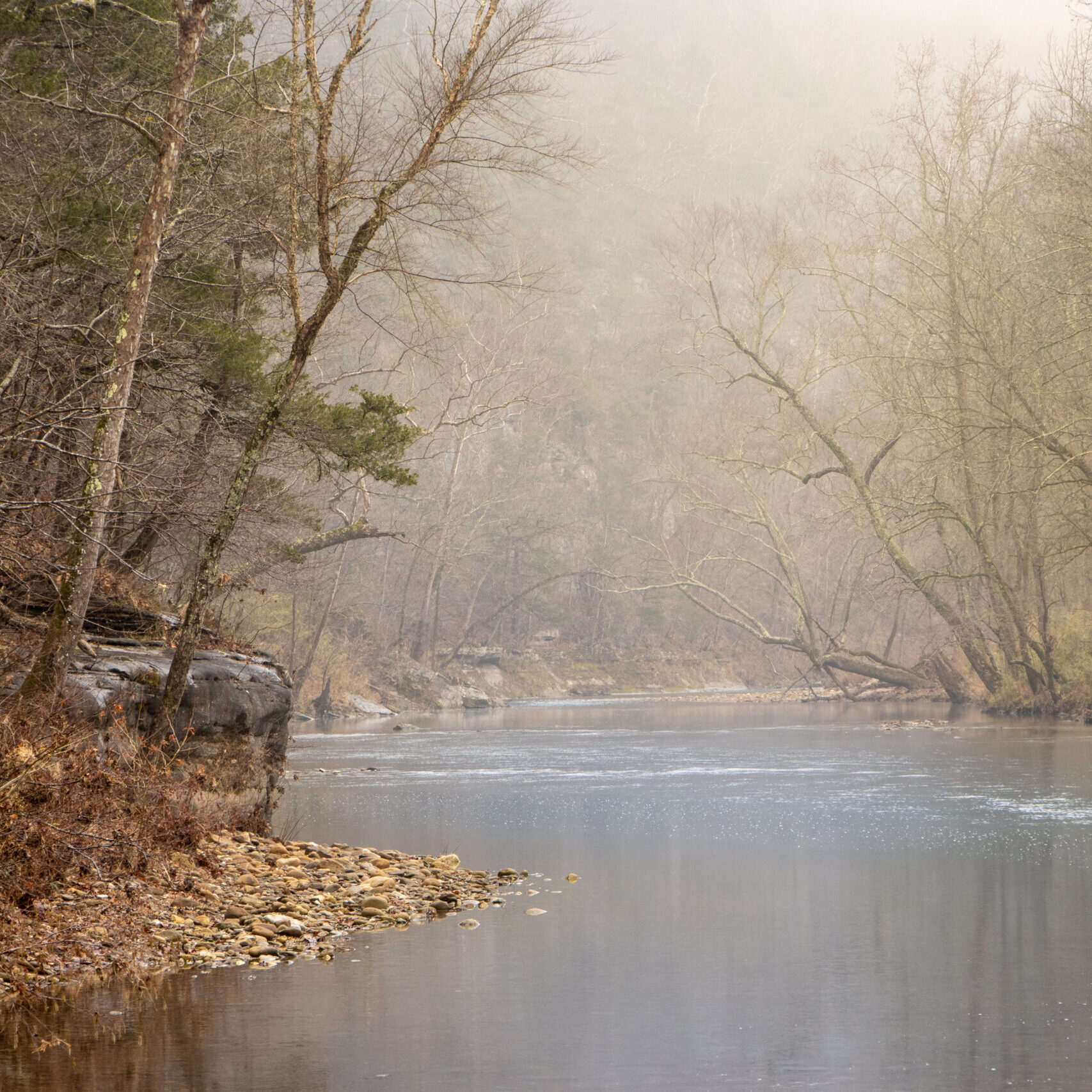 Boxley Valley at Ponca Arkansas, photo by Kenneth Baucum